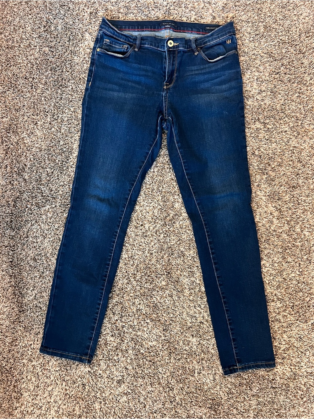 Tommy Hilfiger Dark Blue Skinny Jeans - Stretch Denim